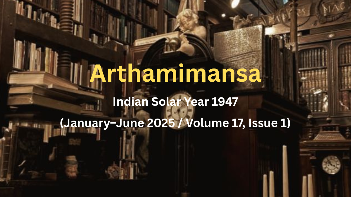 Arthamimansa-Jan-June 2025