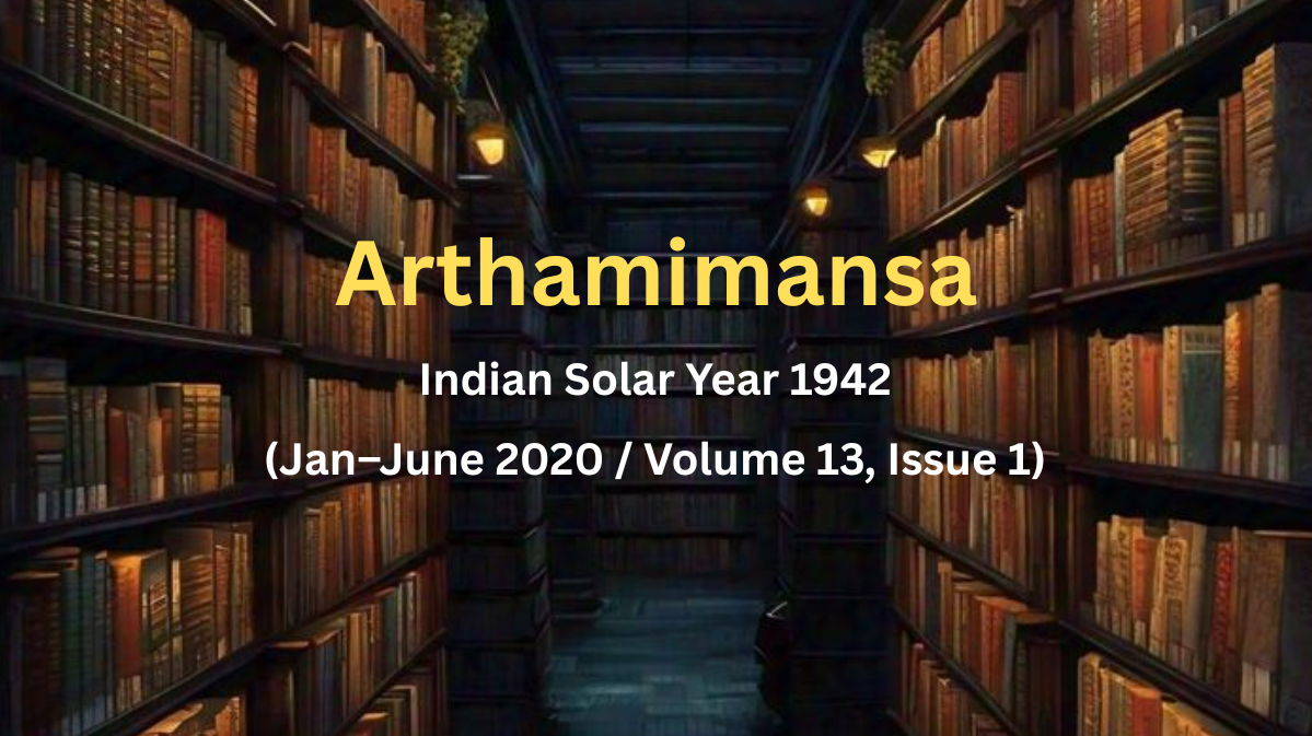 Arthamimansa-Jan-June 2020
